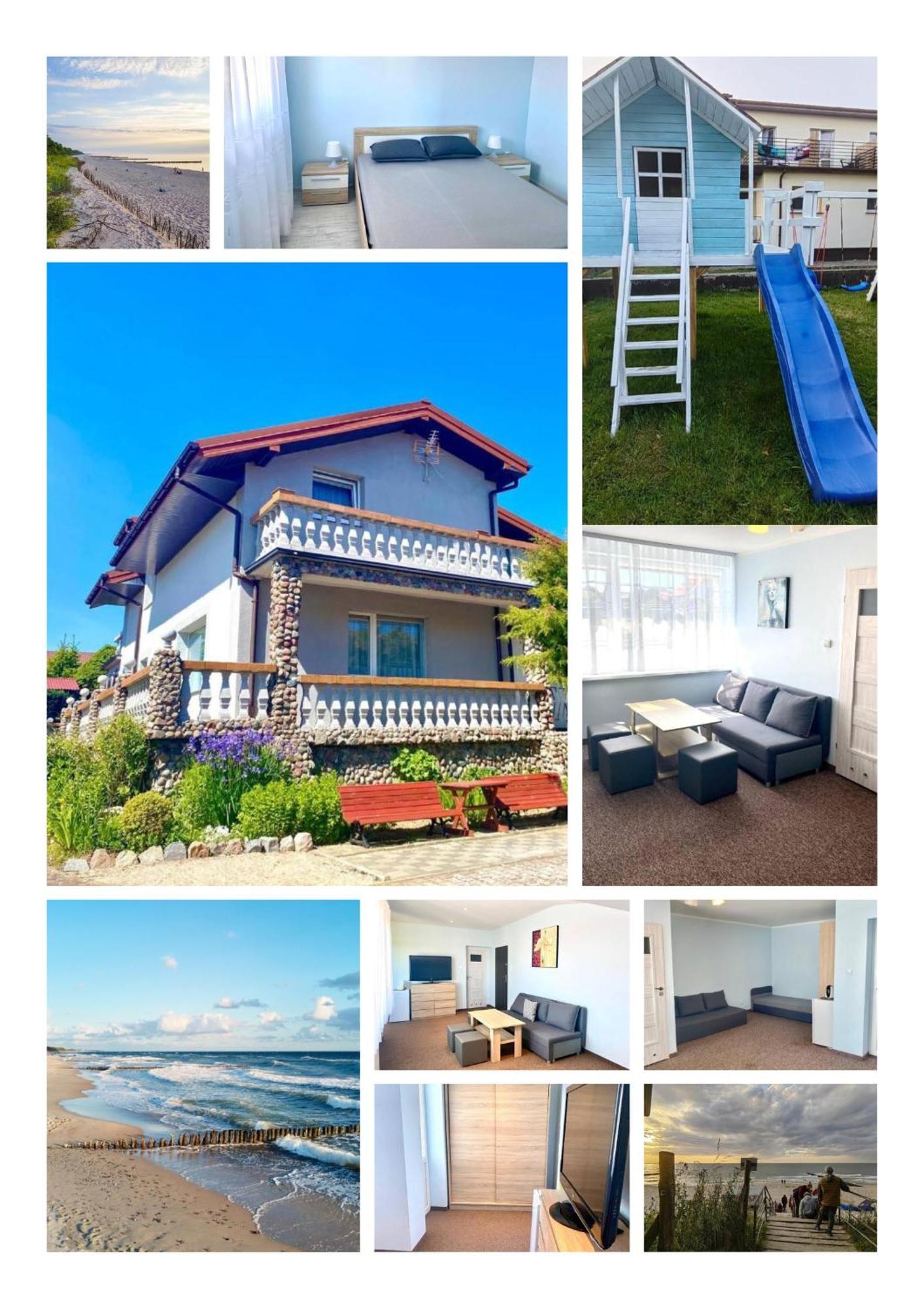 Willa Dworek Skalar Sianożęty Exterior foto